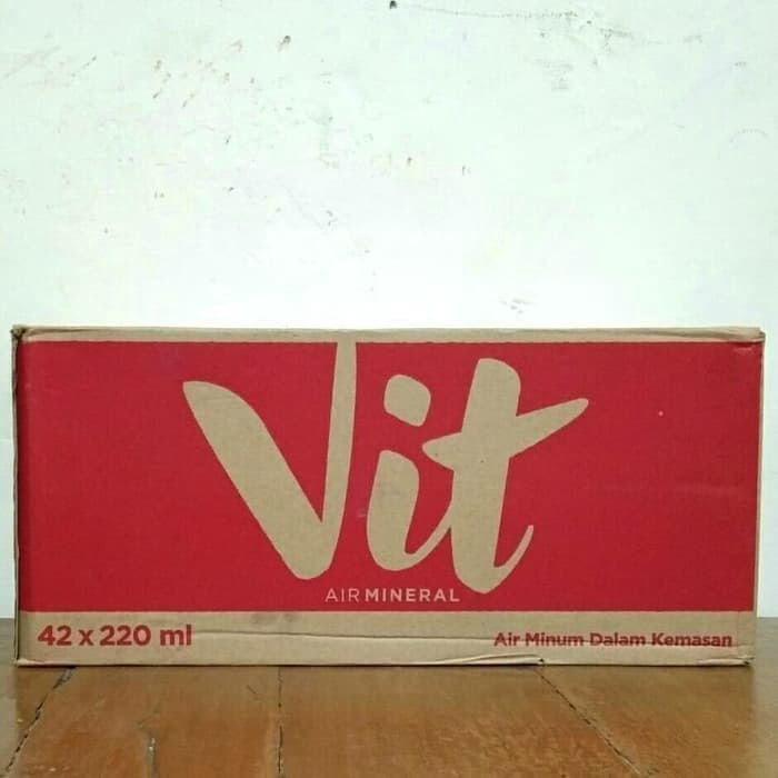 

VIT GELAS 1 KARTON | Air Mineral Vit Gelas Air Minum Vit Gelas Murah