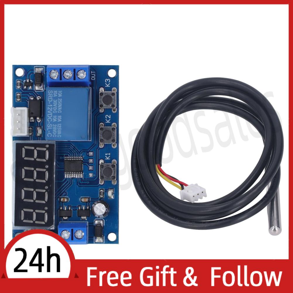 Supergoodsales Digital Temperature Control Board  Wide Voltage Operation PWM  Module 4 Wire Easy Installation for PC Alarm