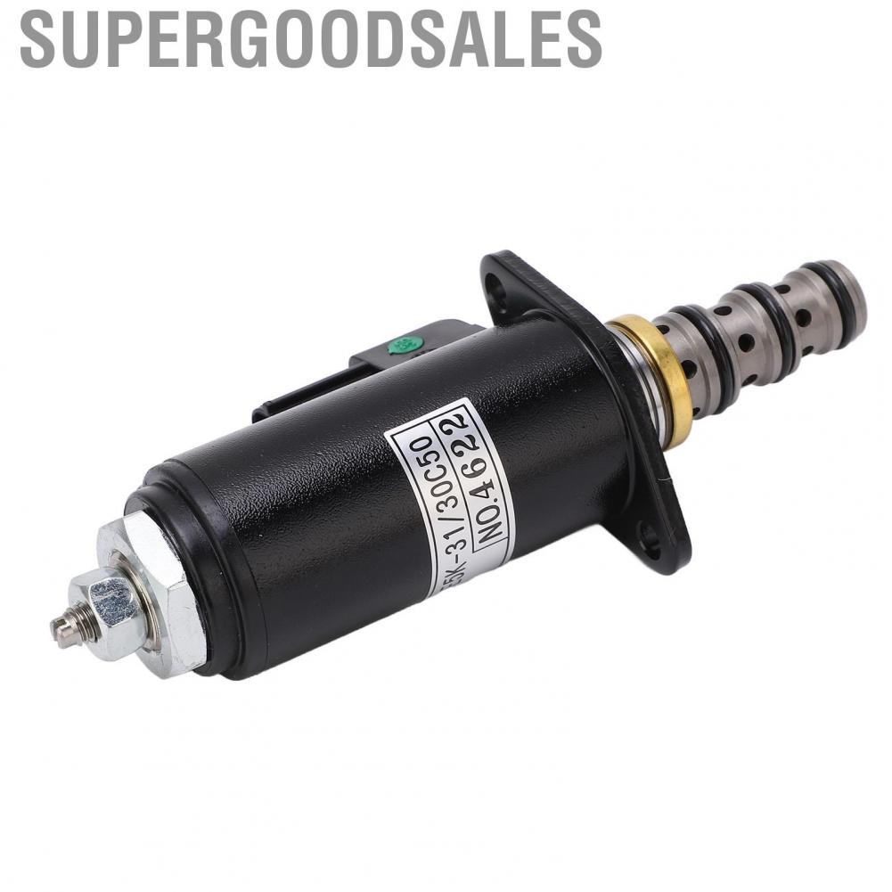 Supergoodsales Proportioning Valve  Excavator Proportional Solenoid Stable Performance Wide Compatibility for Industry