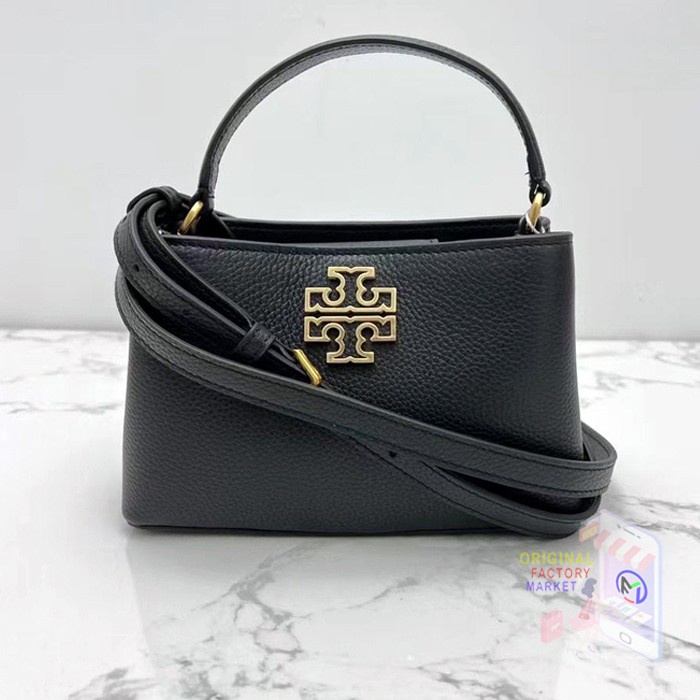 TAS TB 145357 Britten Micro Satchel Leather Black Vs