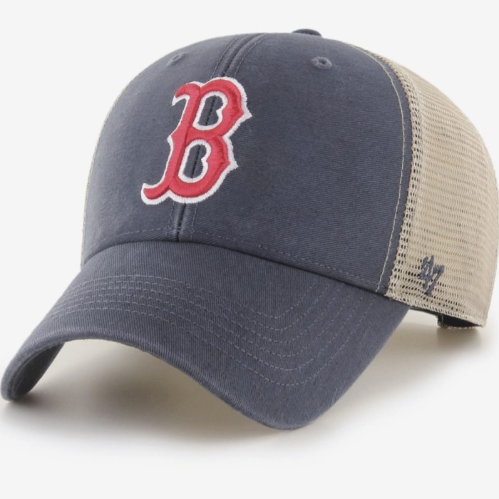 47 Brand MVP Mesh Boston Red Sox Dark Grey/ Topi 47 Brand Original