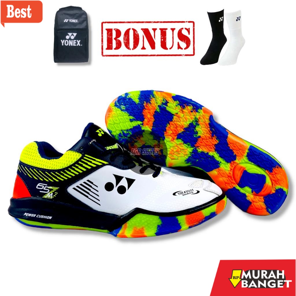 Sepatu bulu tangkis terbaru- Sepatu Bulutangkis Pria Yonex SHB 65 Z 2 M Pria Karet / Sepatu Batminto