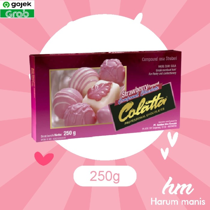 

Colatta Strawberry Choco / Coklat Compound 250g