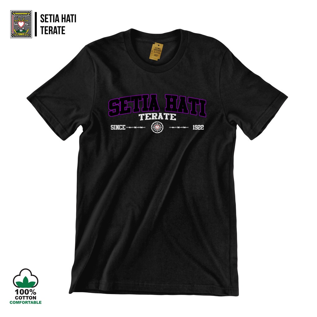 KAOS TERATE PSHT KAOS SETIA HATI PUNKSHTER RAJA TEGA KODE HERMIT PURPLE