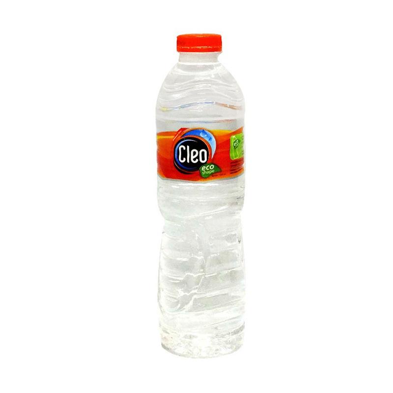 Cleo botol 550ml air mineral air putih