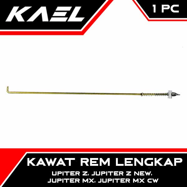 Kawat Rem Lengkap Jupiter Z New Robot Salib & Jupiter Z Burhan Mur Per Tiang Pedal Lidi Gantar Rem B