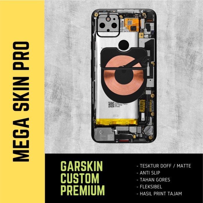 Skin Protector Google Pixel 5 Fullbody - isi 2 buah - teardown mesin