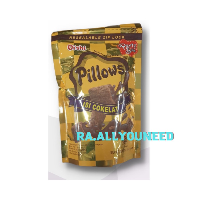 

Oishi Snack Pillows Isi Coklat 100 gram