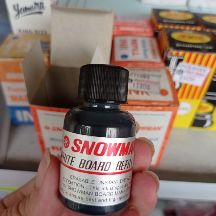 Snowman whiteboard Tinta refill ink