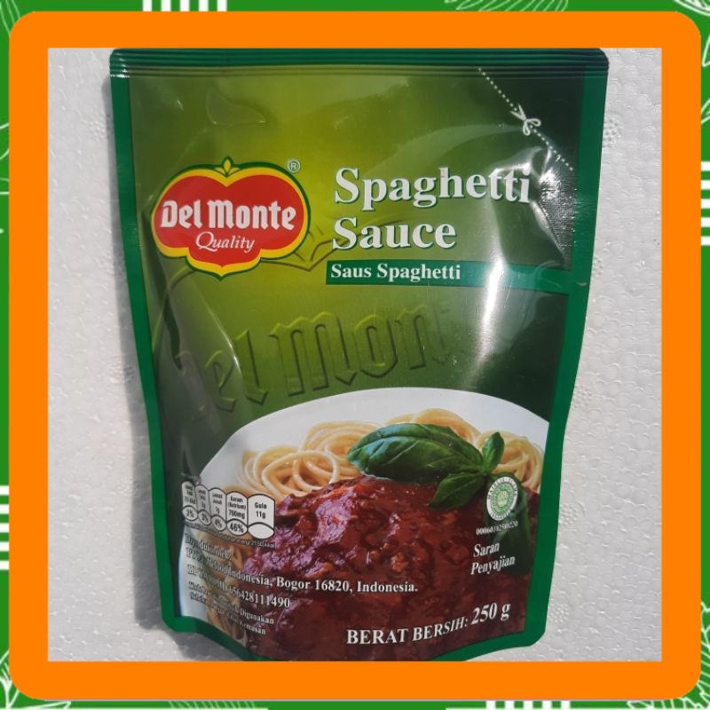 

Delmonte spaghetti sauce saus saos spageti 250 gram Best Seller