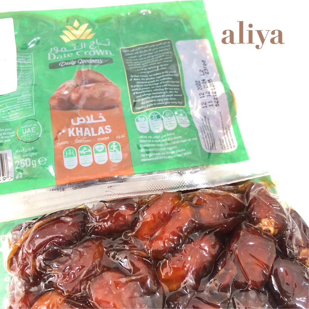 

Aliya - Kurma Khalas Date Crown Tanpa Biji