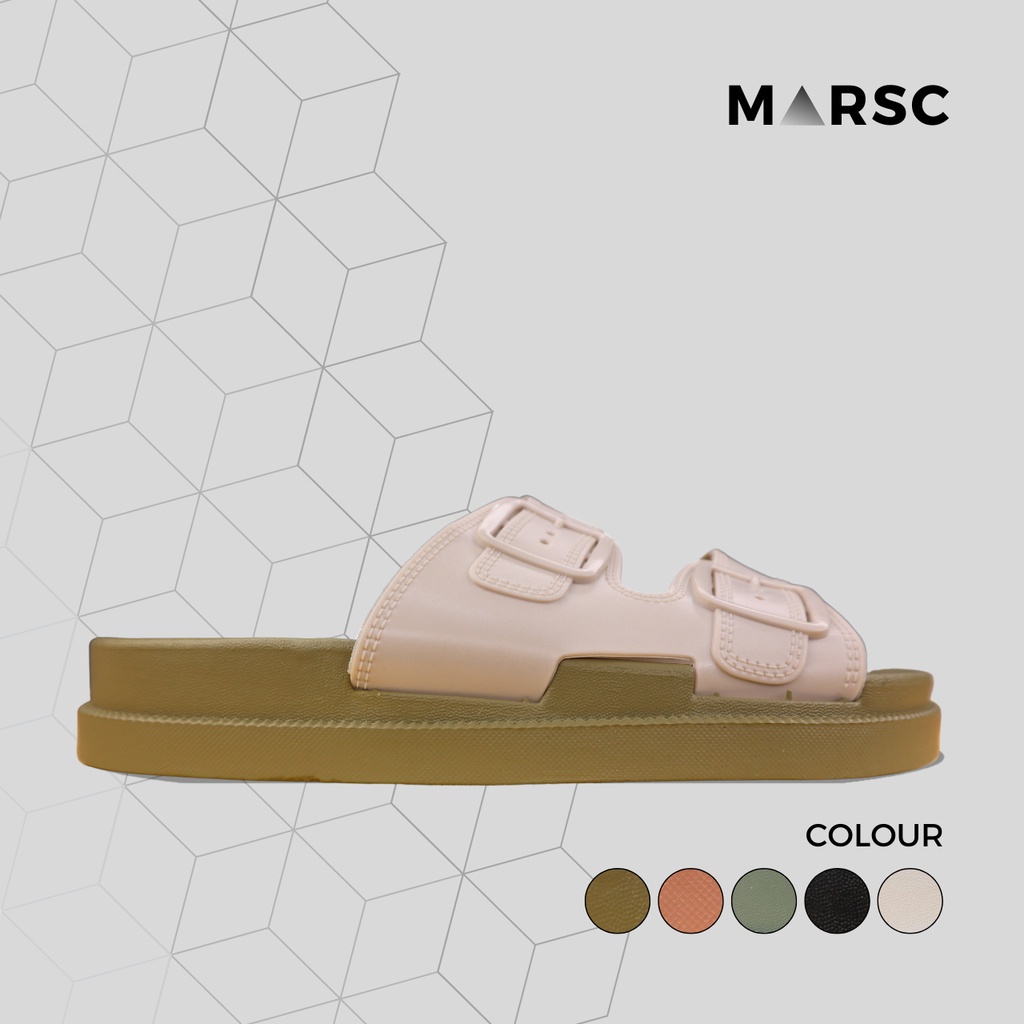 MARSC Sendal Jepit Wanita Sandal Jepit Cewek Anti Slip Korean Style Sandal Jelly Nyaman Empuk Anti S