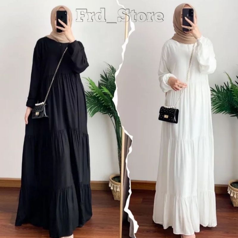 HANUM DRESS PREMIUM / CASSANDRA / DRESS RAYON / GAMIS HANUM BUSUI / GAMIS SUSUN / GAMIS POLOS / GAMI