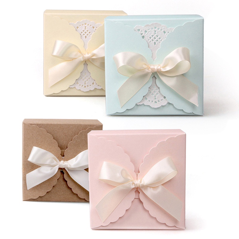 

[10PCS] Korean Boutique Cute Gift Candy Folding Box / Souvenir Box / Wedding Box / Souvenir Wedding