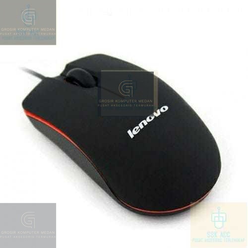 MOUSE LENOVO M20 WIRED MOUSE USB 800dpi | MOUSE KABEL LENOVO MURAH | Mouse Laptop