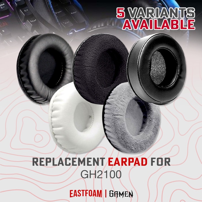 Earpad Ear Cushion Earcup Gamen GH2100 GH 2100 Bantalan Busa Foam