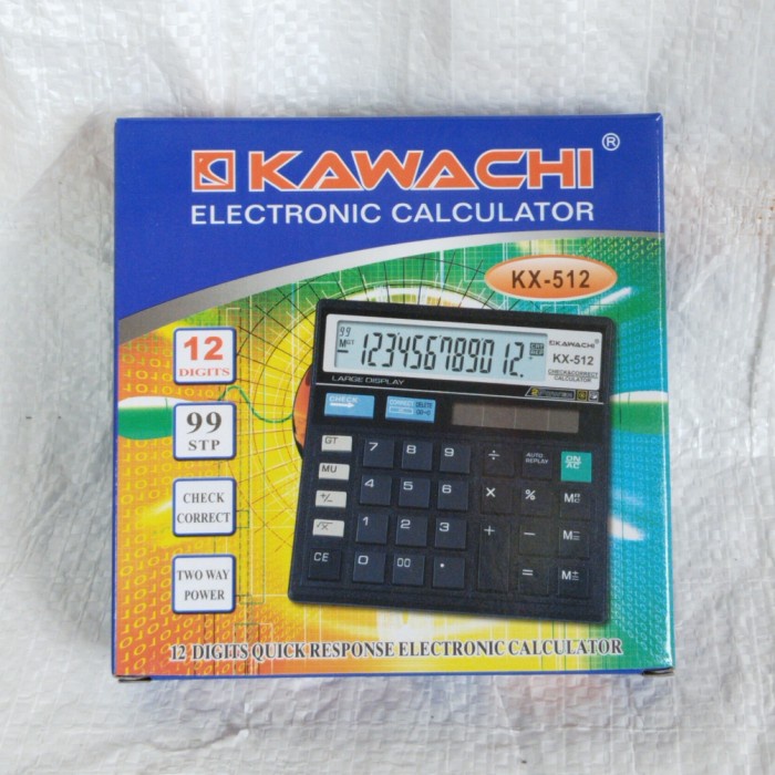

Calculator/ Kalkulator Kawachi KX-512 12 Digit