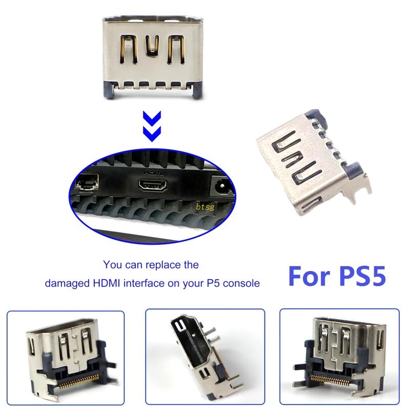 Btsg Antarmuka Definisi Tinggi Untuk Konsol Game Sony Port Socket Interface Connector Tahan Lama