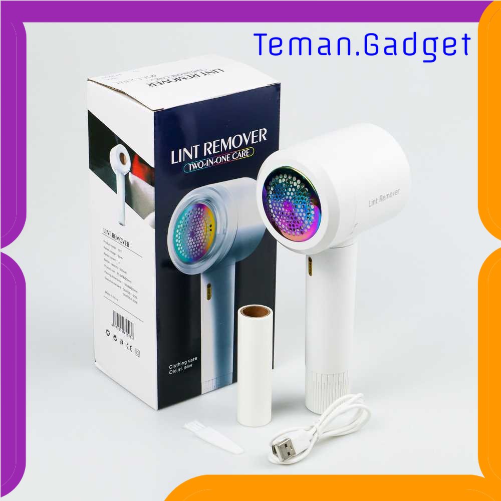 TG - ART Fuzz Lint Remover Penghilang Bulu Serat Kain USB Rechargeable - CS63