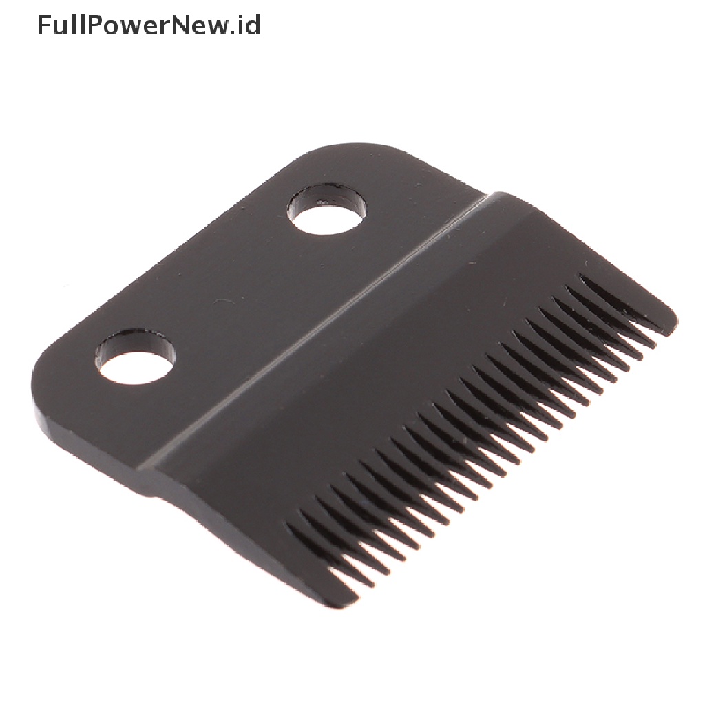 Power W-2B Pisau Clipper 2lubang Hitam Sekrup Pengganti Stagger-teeth Movable Blade ID