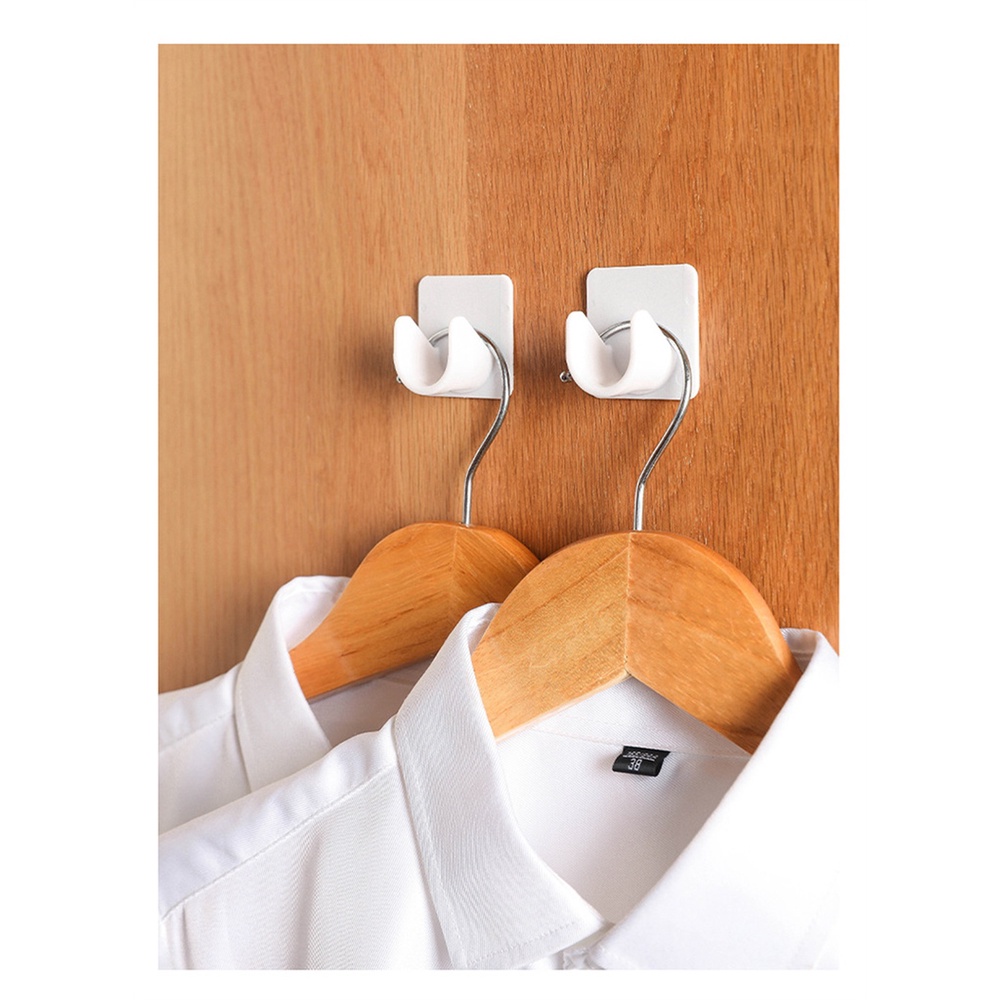 ღ Lemari Telescopic Rod Hiasan Dinding Kain Penyimpanan Pemegang Kuat Perekat Rod Bracket Kamar Mandi Shower Rod Ketegangan Retainer lemari Penyimpanan Aksesoris