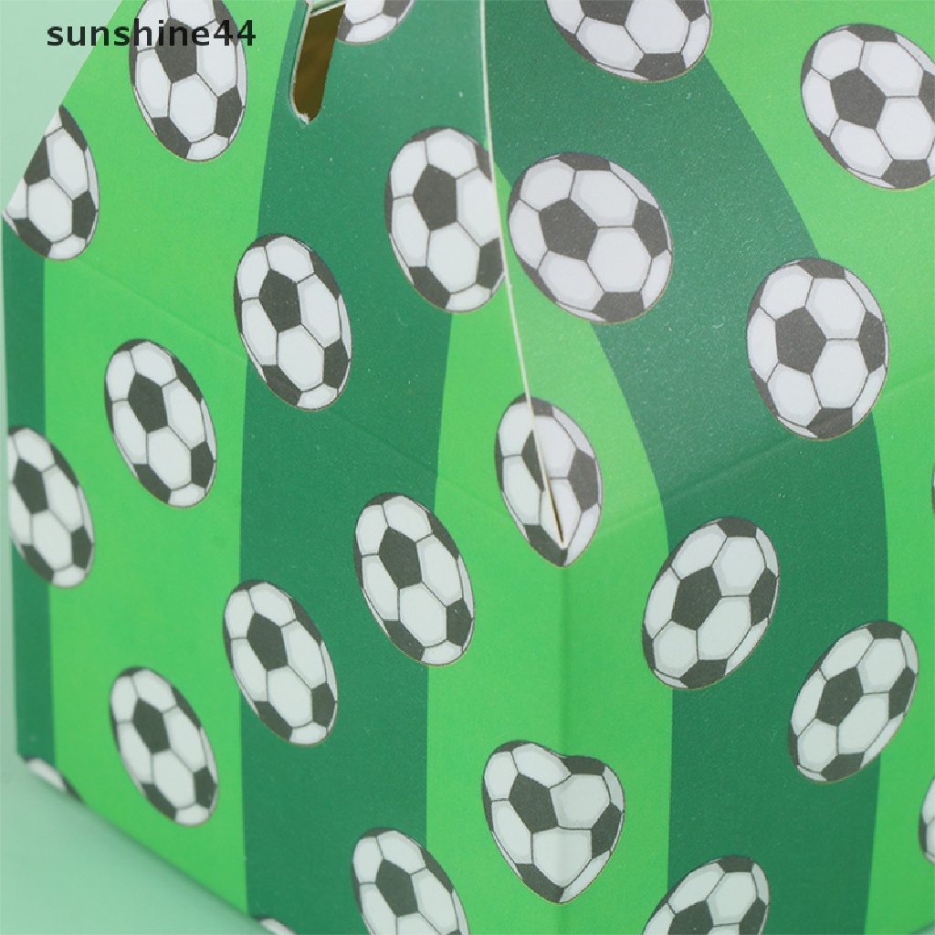 Sunshine 25 Pcs Mini Football Candy Box Portable Kartun Anak Ulang Tahun Nikmat Hadiah Box ID