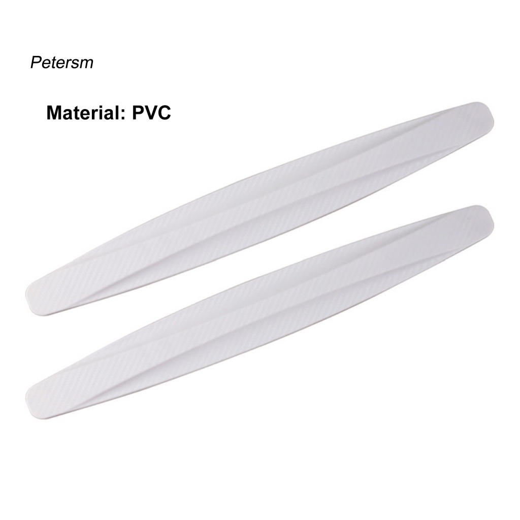 Pp 2Pcs Strip Anti Gosok Nyaman Untuk Mobil Styling Anti-Gosok Lis Strip Pelindung