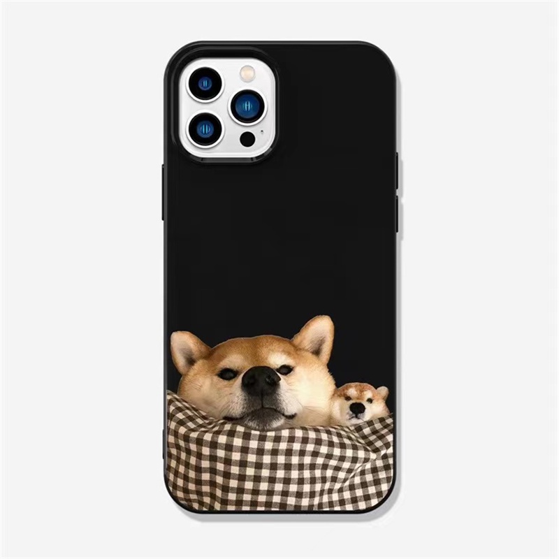 Iphone 14Plus iPhone 14seri TPU Soft Case Phone Case ins Kamera Perlindungan Iphone14 13 11 14Plus Pro Max7 8Plus X XR 12mini 13mini Empat Sudut Shockproof