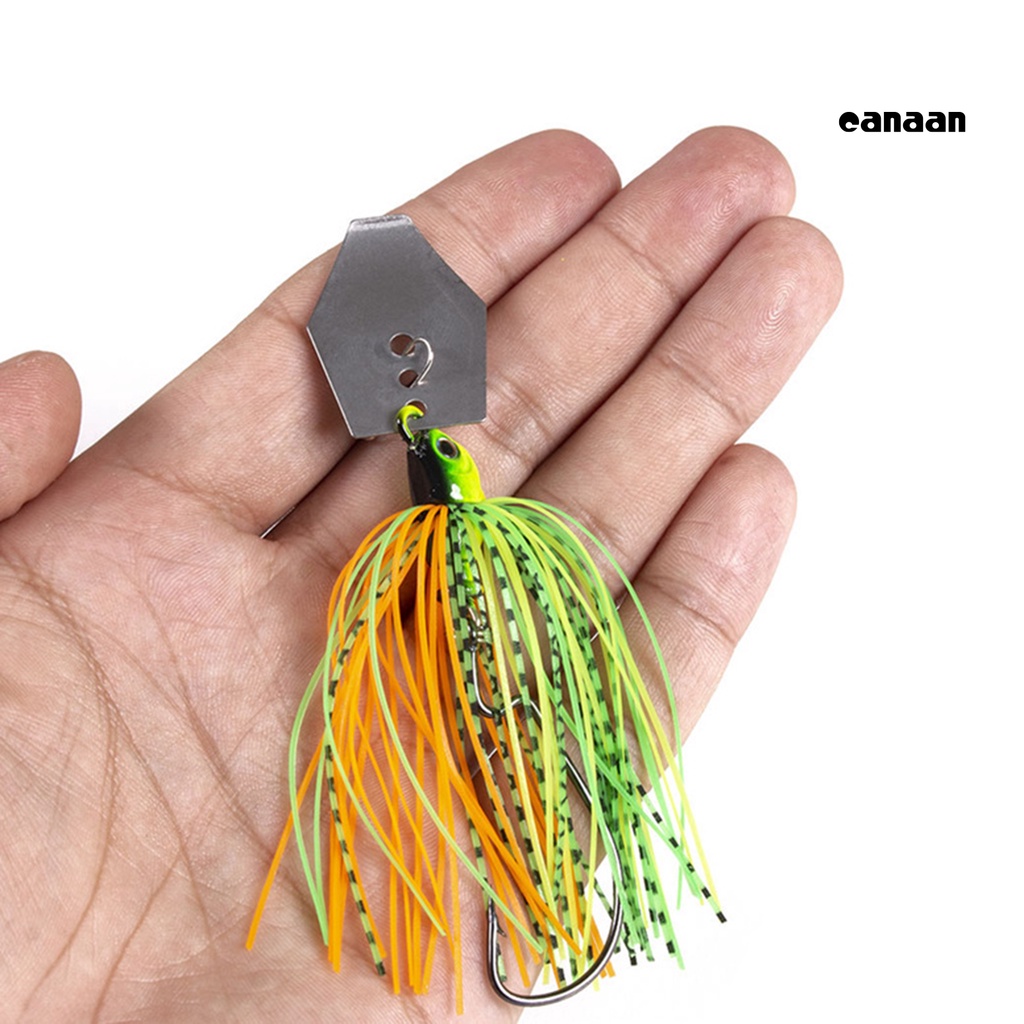 Cnn-6pcs 10cm 11g Umpan Pancing Multicolor Berputar Logam Payet Jenggot Umpan Simulasi Anti-Gantung Untuk Angling