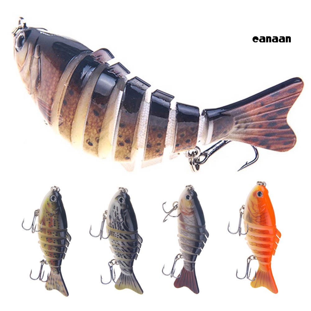 Cnn-10cm Multi Jointed Fishing Artificial Lifelike Lure Wobbler Swim Umpan Tackle