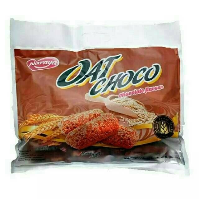 

Naraya Oat Choco Coklat 400gr ( 40pcs @10gr )