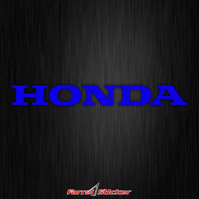 Stiker Honda Sticker CVT vario 125 150 LED