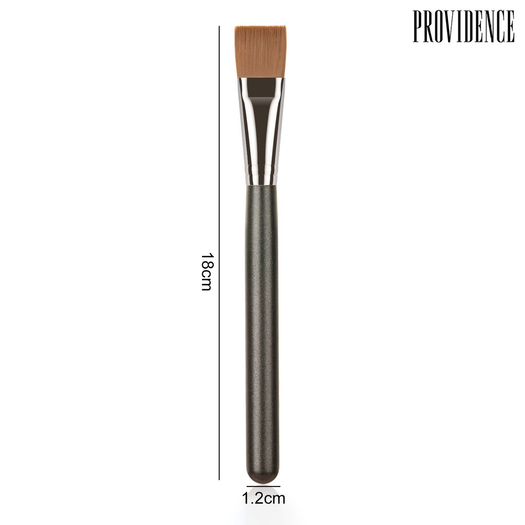 Providence Makeup Brush Ergonomic Handle Bulu Lembut Tidak Iritasi Reusable Portable Pegangan Nyaman Wajah Maskara Concealer Cream Brush Kosmetik Untuk Wanita