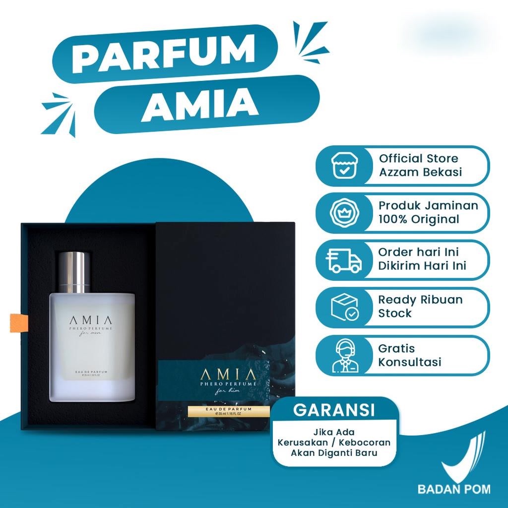 AMIA Phero Eau De Perfume For HIM Isi 35 ml Love Fragrance BPOM PARFUM PHEROMONE