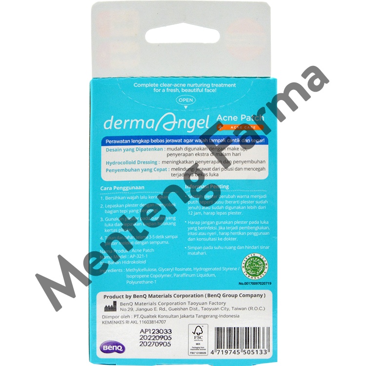 Derma Angel Acne Patch Mix 18 Pcs - Plaster / Stiker Jerawat
