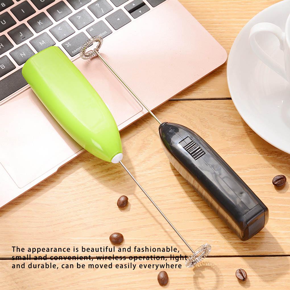 Pengocok Telur Elektrik Dapur Genggam DIY Masak Anti Lengket Milk Frother Whisk High Speed Portable Stirrer Bisa Dicuci