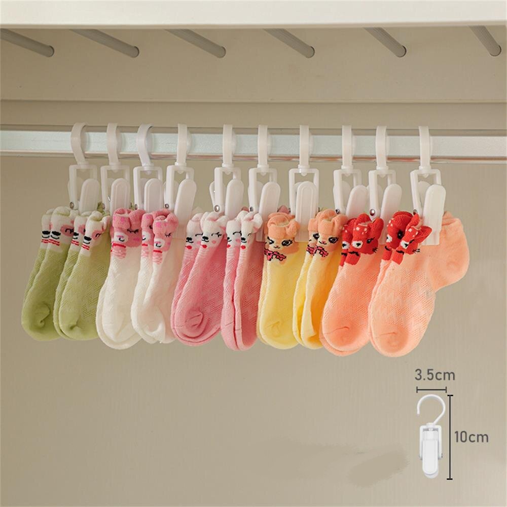 No Punching Baju Anak Batang Gantung Hiasan Dinding Bayi Air Liur Handuk Kaus Kaki Penyimpanan Kait