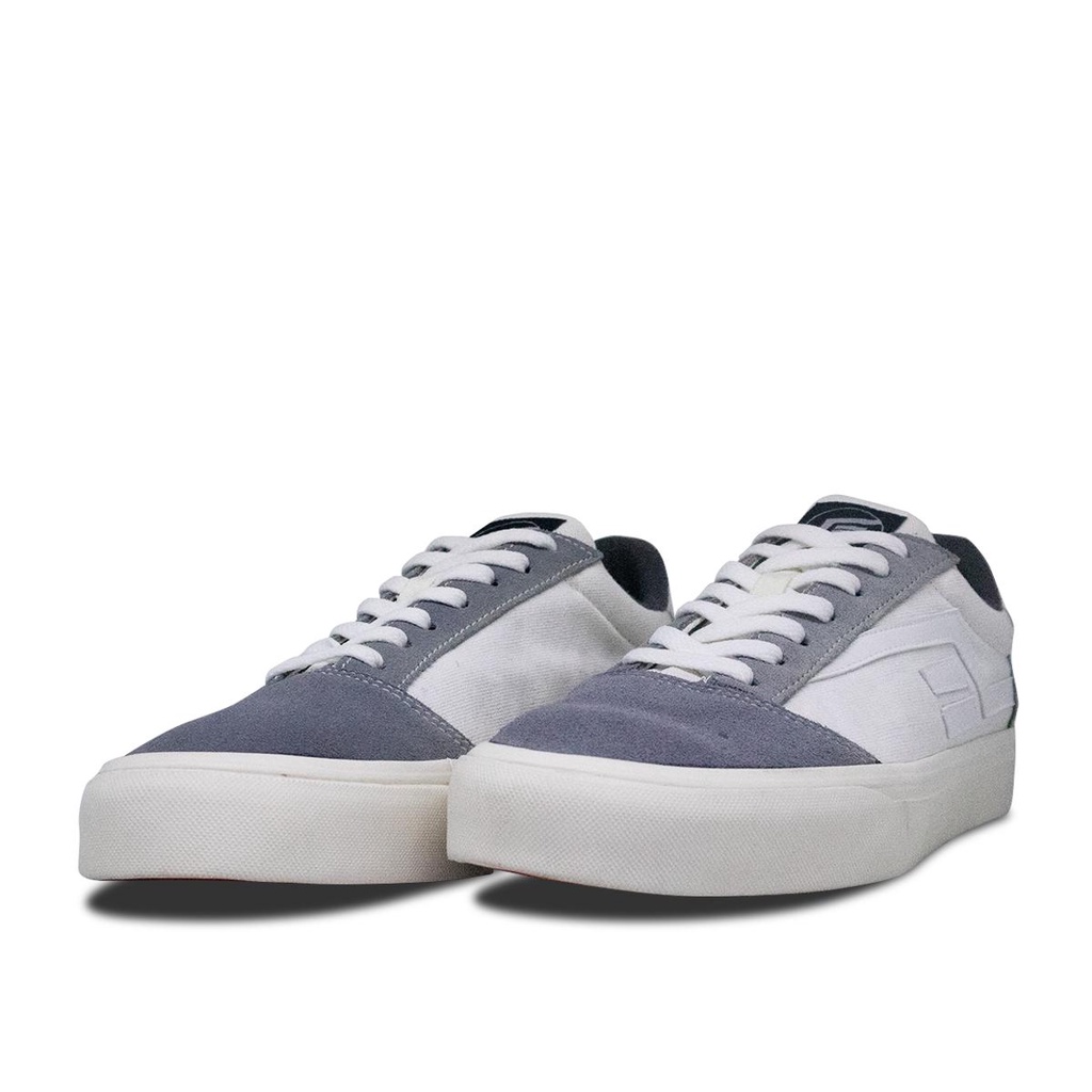 1489 - Aether Grey &amp; Black Vulcanized Skate Shoes - FE4