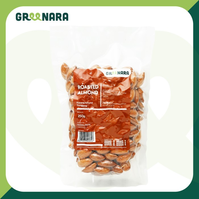 

[Ready-Stock] Roasted Almond 250gr / almond panggang 250 gram