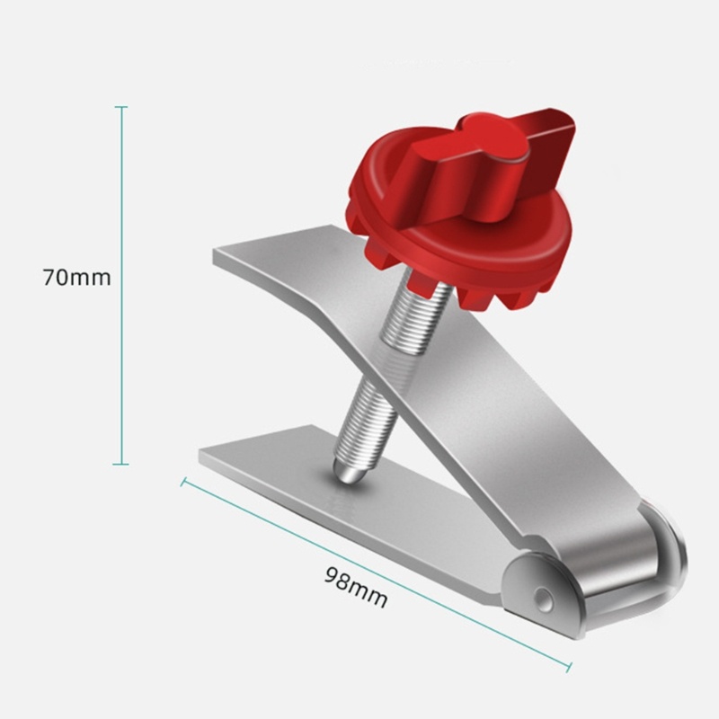 Bt Wall Tile Height Adjustable Locator Keramik Bata Regulator 1-5.5CM Pengangkat Baja Galvanis Untuk 250KG Bearing Kuat