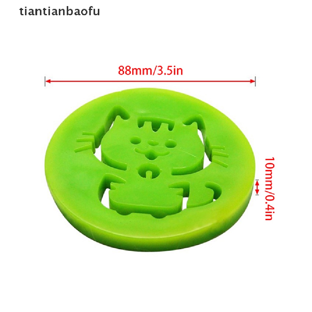 [tiantianbaofu] 1pc Reusable Silicone Sticker Pakaian Penghilang Debu Sticky Pet Hair Removal Boutique