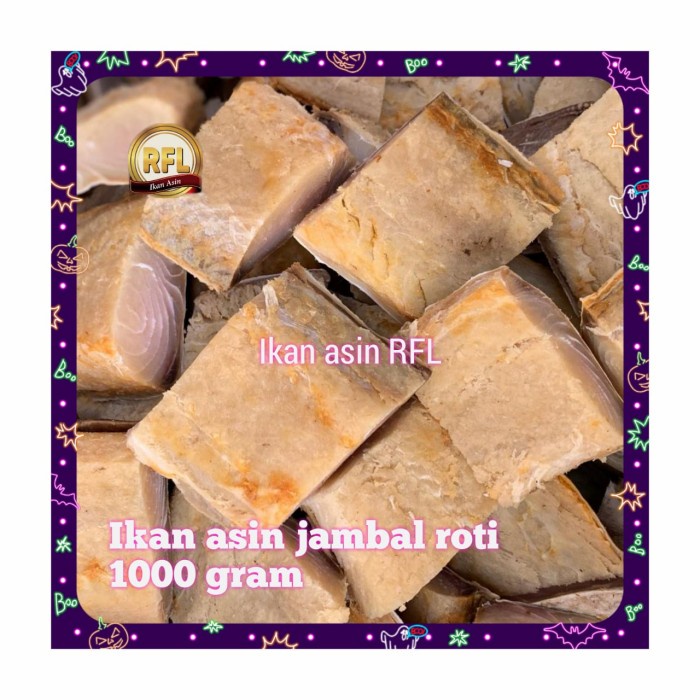 

[Ready Stock]Bisa COD ikan asin jambal roti 1000 gram