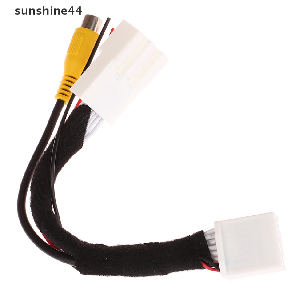 Sunshine Adaptor Kamera Mundur Sistem Navigasi Mobil Untuk RAV-4 2012-2014 16Pin ID