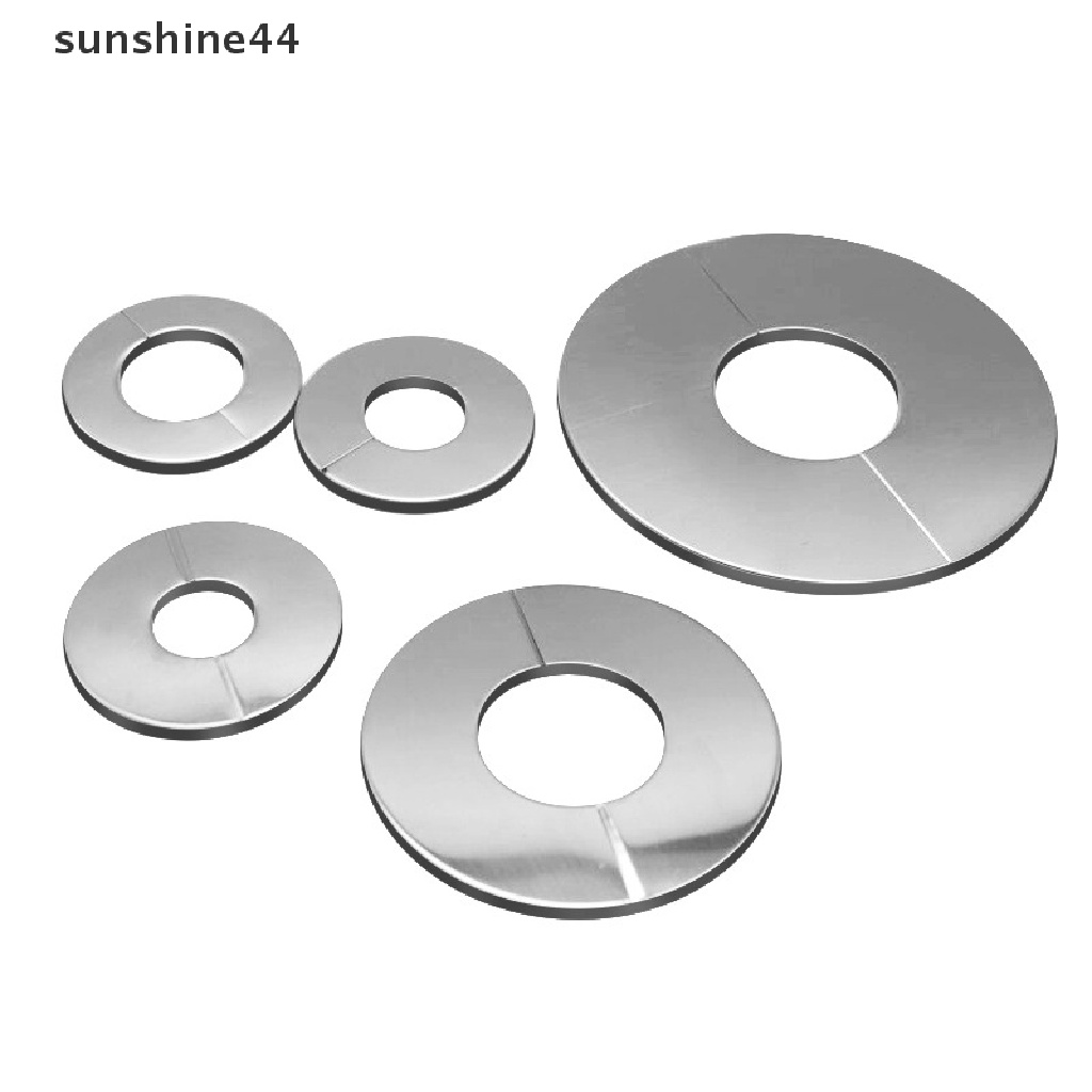 Sunshine Kerah Pipa Radiator Keran Shower Angle Valve Pipe Plug Dekorasi Penutup Plat ID