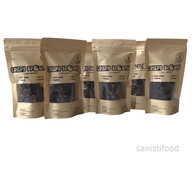 

Snack keripik brownies renyah TERLARIS