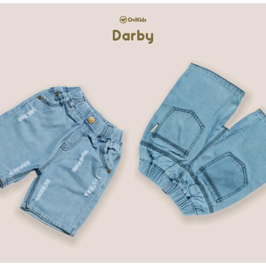OVIKIDS COMFY JEANS DARBY / CELANA JEANS PENDEK ANAK