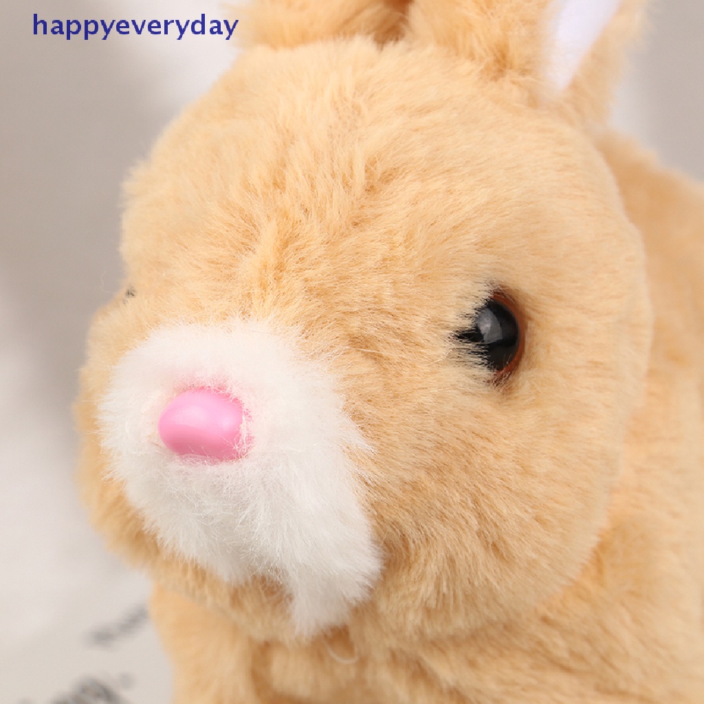 [happy] Mainan Kelinci Mewah Elektronik Robot Bunny Shake Ears Pet Untuk Hadiah Ulang Tahun Anak [ID]