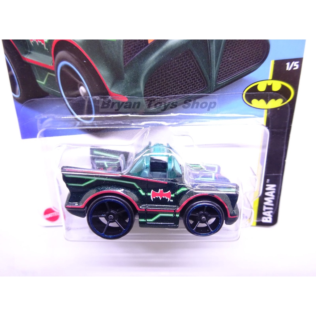 Hot Wheels Classic TV Series Batmobile Hijau