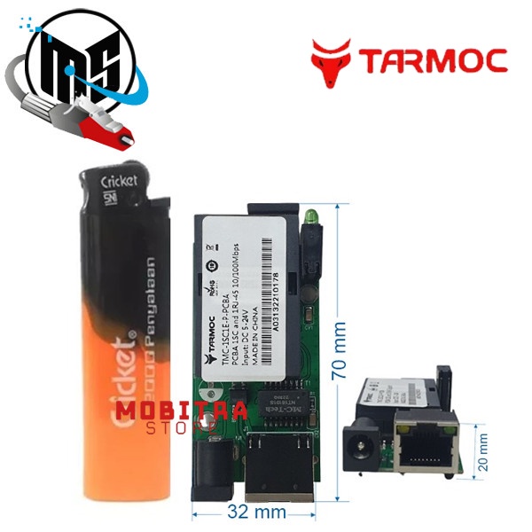 Tarmoc TMC-1SC1E-P-PCBA | 1 FO 1 LAN 10/100 POE IN 5-24V HTB 3100 PCB