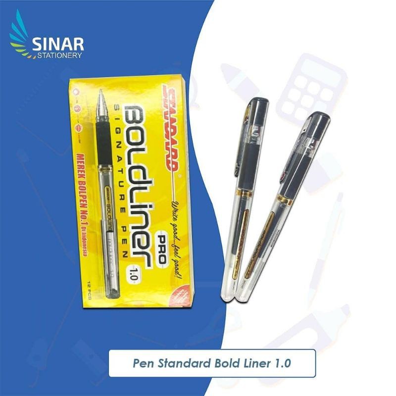 

(Pcs)Pen Standart Boldliner Pro